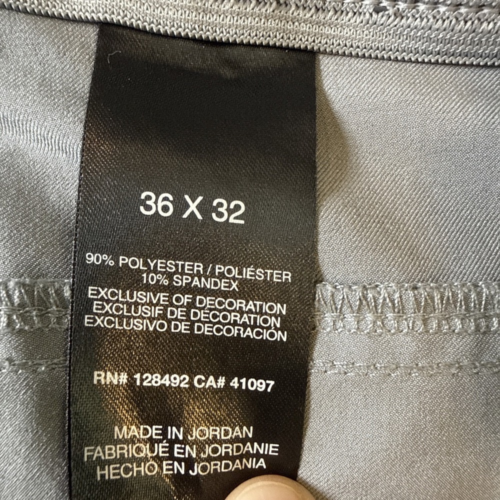 Walter Hagen Men's Golf Pants Gray Pockets Size 36x32 - Picture 6 of 7